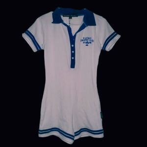 Playboy × misguided polo romper